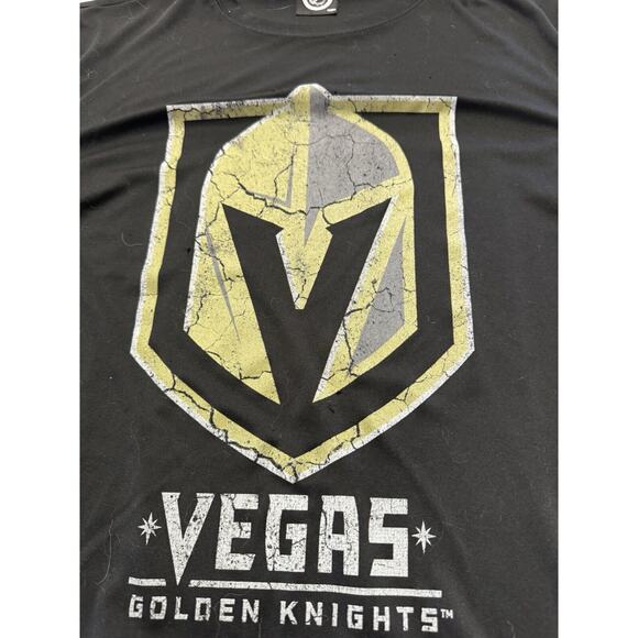 Las Vegas Golden Knights T Shirt Mens Medium Black Calhoun Short Sleeve NHL Tee - Picture 2 of 5